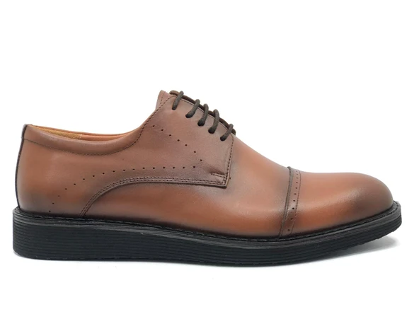 Berlino 700 Eva %100 Hakiki Deri Erkek Klasik Ayakkabı - 6