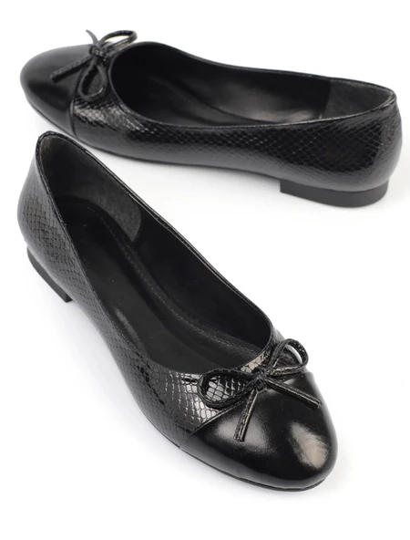 Kocamanlar New Clollection Kadın Babet Ayakkabı - Resim 6