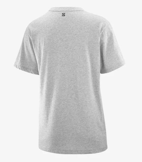 Salomon LC2233 Logo Combo SS Tee W Tişört Kadın T-Shirt - Resim 7