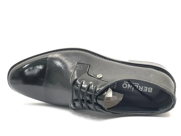 Berlino 616-1 %100 Hakiki Deri Erkek Klasik Ayakkabı - Resim 9