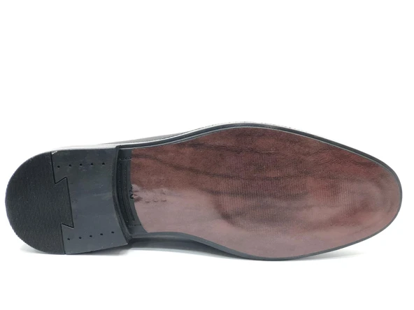 Berlino 616-1 %100 Hakiki Deri Erkek Klasik Ayakkabı - Resim 5