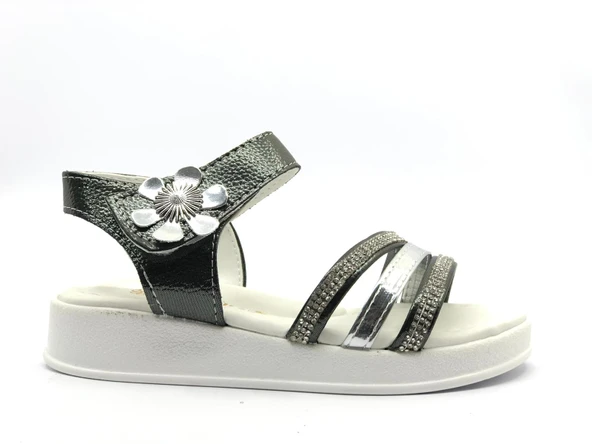 İremsu 12497 Kız Çocuk Sandalet Çocuk Ayakkabı - Resim 9