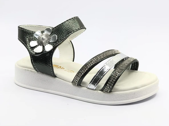 İremsu 12497 Kız Çocuk Sandalet Çocuk Ayakkabı - Resim 8