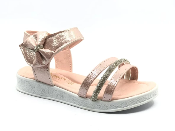 İremsu 12497 Kız Çocuk Sandalet Çocuk Ayakkabı - Resim 4