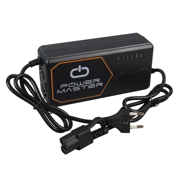 Powermaster PM-31125 72 Volt - 20 Amper C16 Uçlu Elektrikli Bisiklet Şarj Cihazı - Resim 9