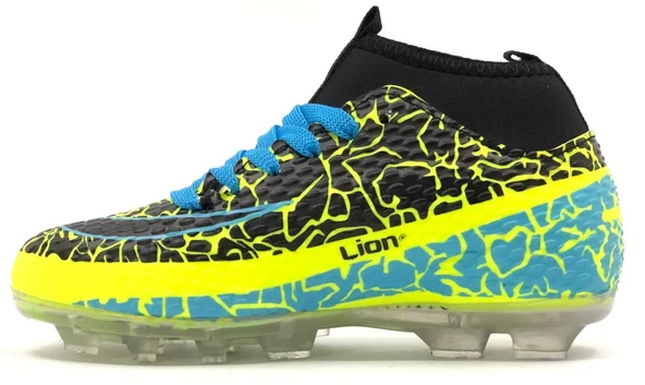 Lion 1071 profesyonel Çocuk Çoraplı krampon Ayakkabı - Resim 6