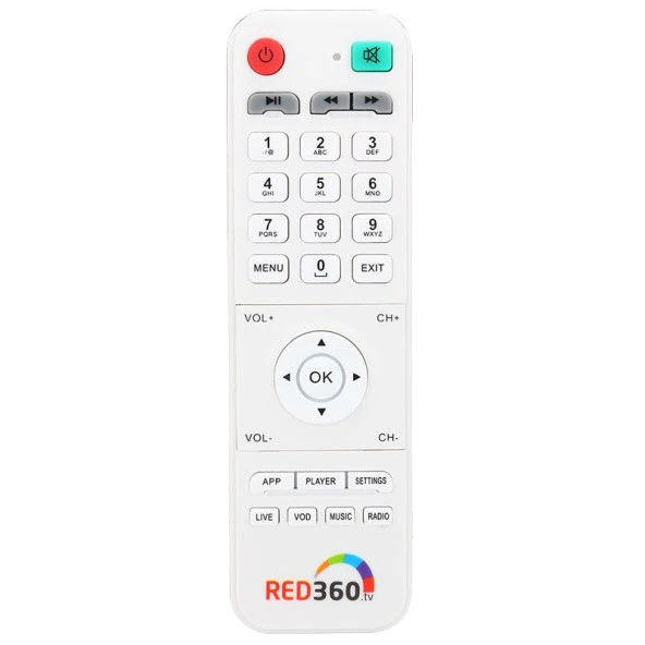 REDLİNE RED360 IPBOX UYDU KUMANDASI