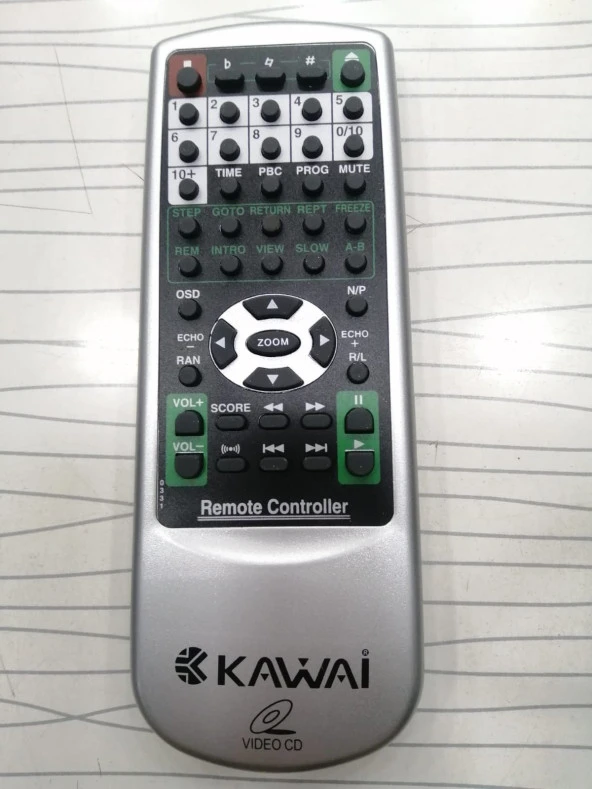 KAWAİ VCD KUMANDA SES TUŞU SOLDA