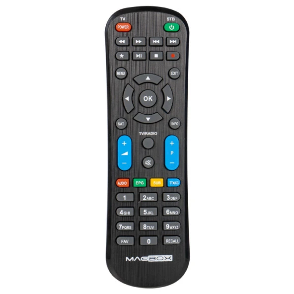 MAGBOX ETHERNET*MAGBOX WEGA HD SLIM ORJİNAL TV KONTROLLÜ UYDU KUMANDASI