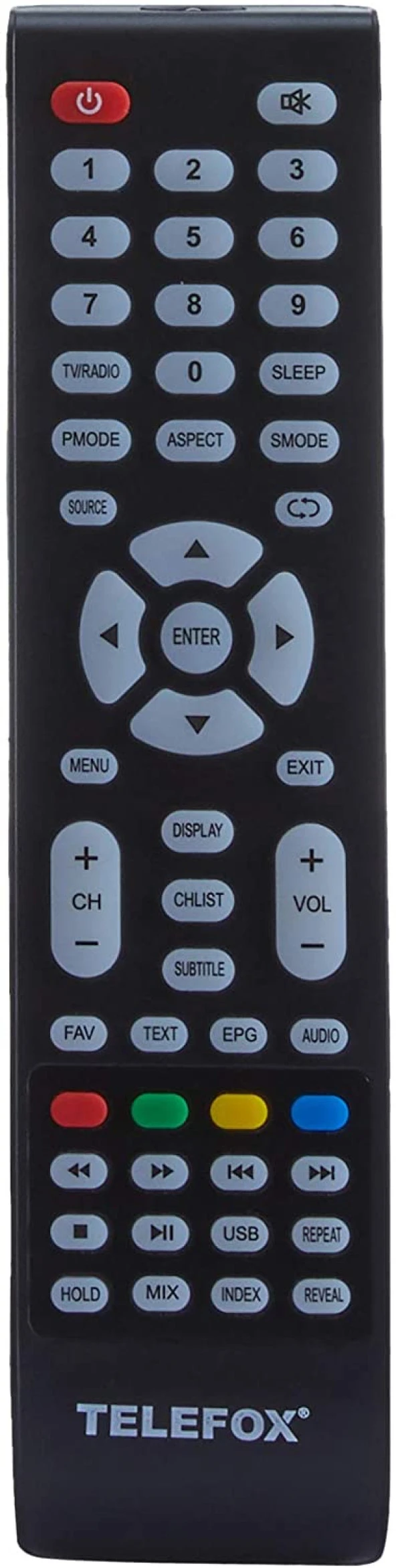 AWOX 32''-39'' PAN3282 * TELEFOX LCD-LED TV KUMANDASI (18979=14520) ürün görseli 1