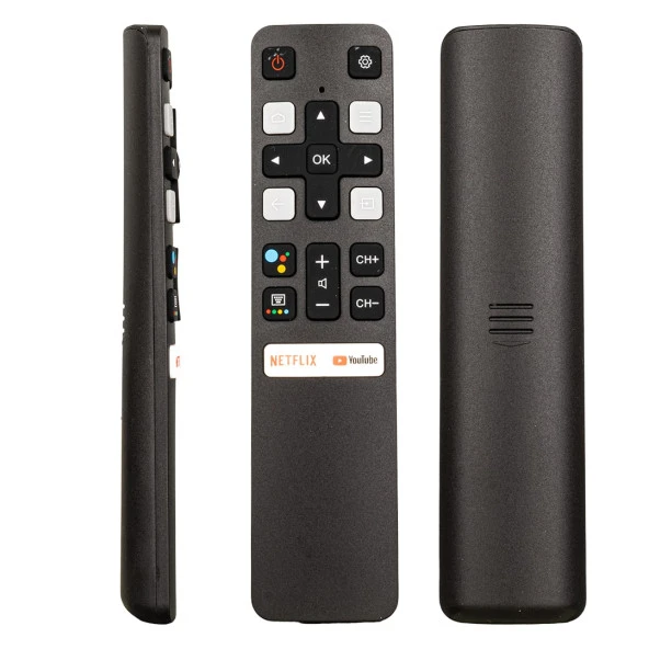 TCL RC802V FNR1/HTC120 NETFLIX-YOUTUBE TUŞLU LCD LED TV KUMANDA ürün görseli 1