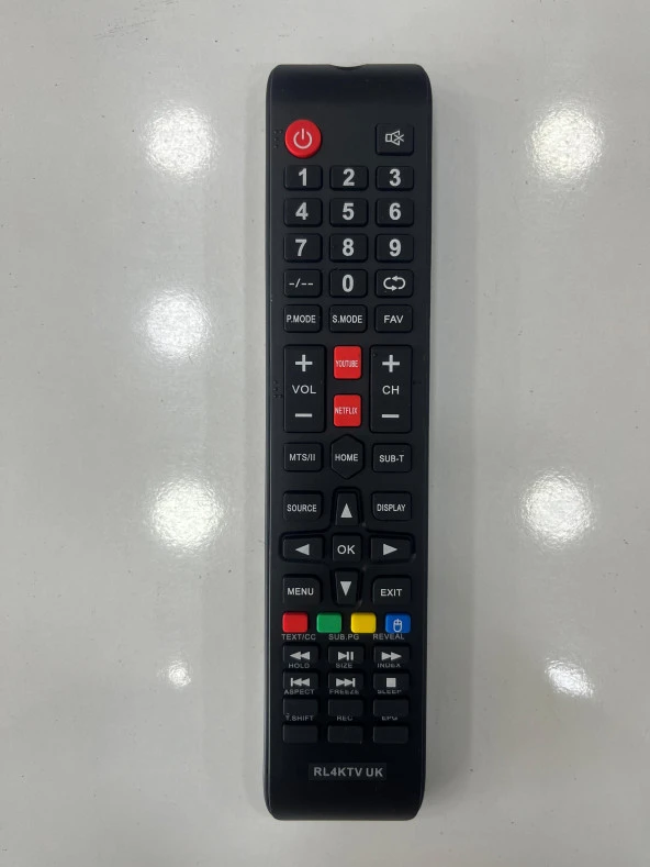 REDLİNE YOUTUBE VE NETFLİX Kumanda (24"/32"/40"/43"/50"/55"/58"/65") Ps Serisi / YS Serisi ve 4K Android Tv Uyumludur