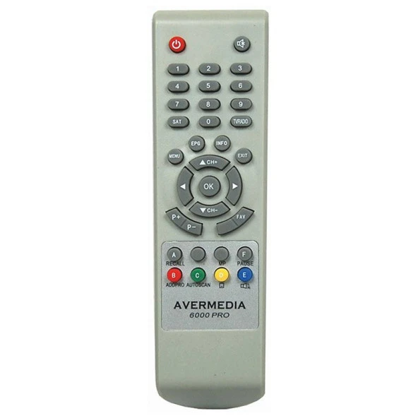 Avermedia 6000 Uydu Alıcı Kumandası (10850)