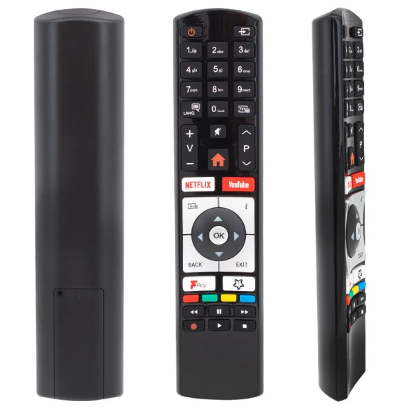 VESTEL RC4319 H0362B NETFLIX-YOUTUBE TUŞLU TV KUMANDA 30100830 YAZISIZ ürün görseli 1