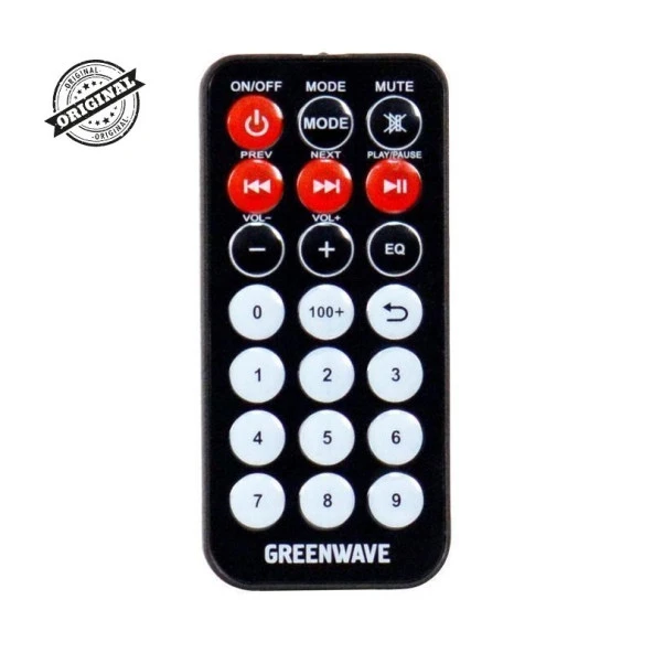MINI KUMANDA greenwave-sa-335-black-orange