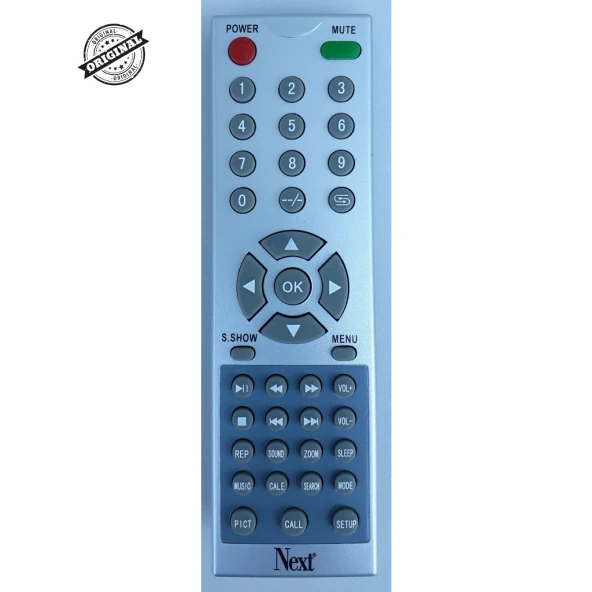 Next YE-707B Orijinal kumanda ürün görseli 1