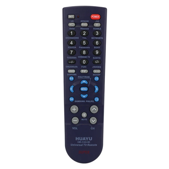 Universal HR-133 Çok Fonksiyonlu Lcd Led Kumandası