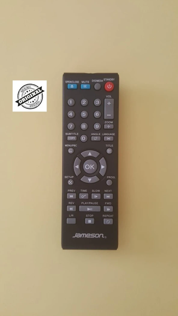 Jameson js 907-917-1110-1220-1330-1440 Dvd Kumandası(ORJİNAL ÜRÜN) ürün görseli 1