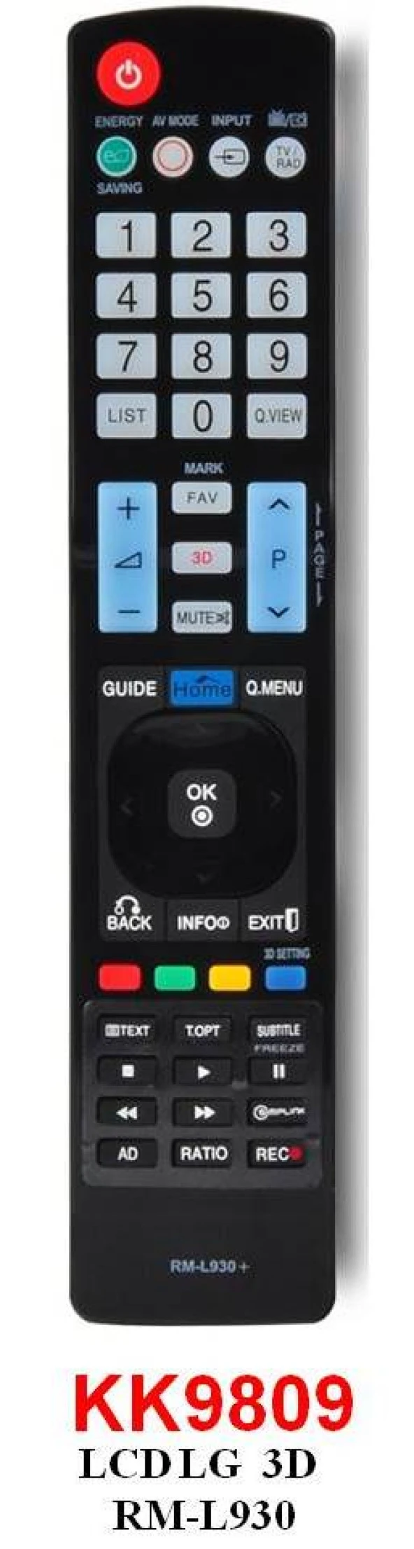 LG LCD-LED TV KUMANDASI GUIDE-MY APPS ürün görseli 1