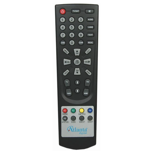 Atlanta Uydu Alıcı Kumandası 8652 ürün görseli 1