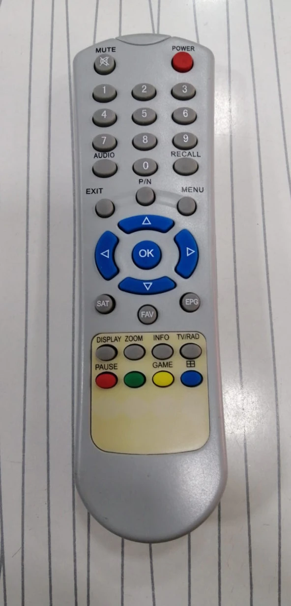 NEXTSTAR 4500 FTA X5000 UYDU KUMANDASI ürün görseli 1