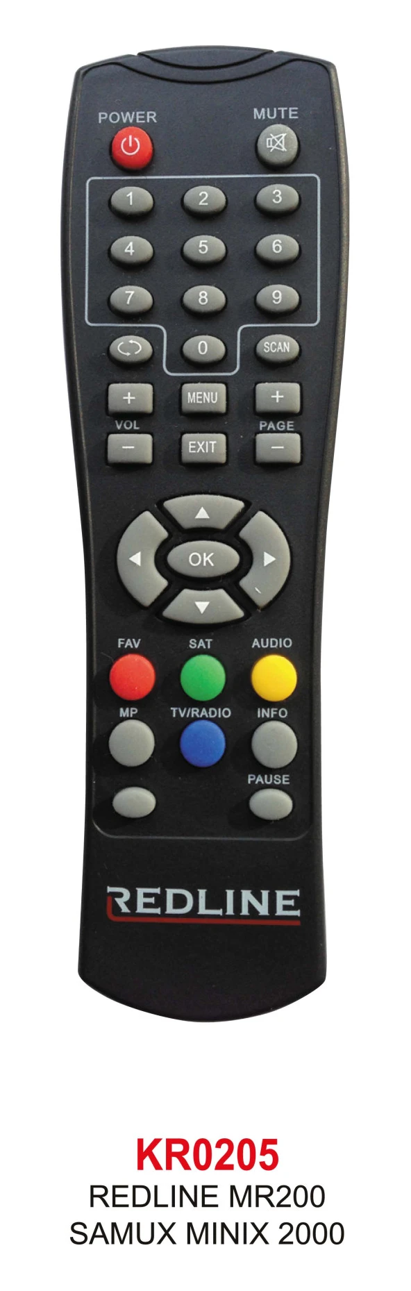 Redline Mr200 FTA Uydu Kumandası ürün görseli 1