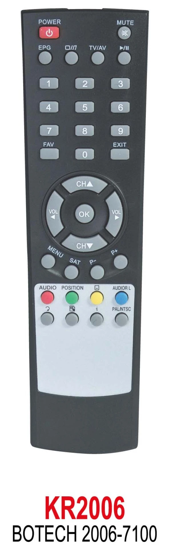 Botech 2006 Uydu Alıcı Kumandası