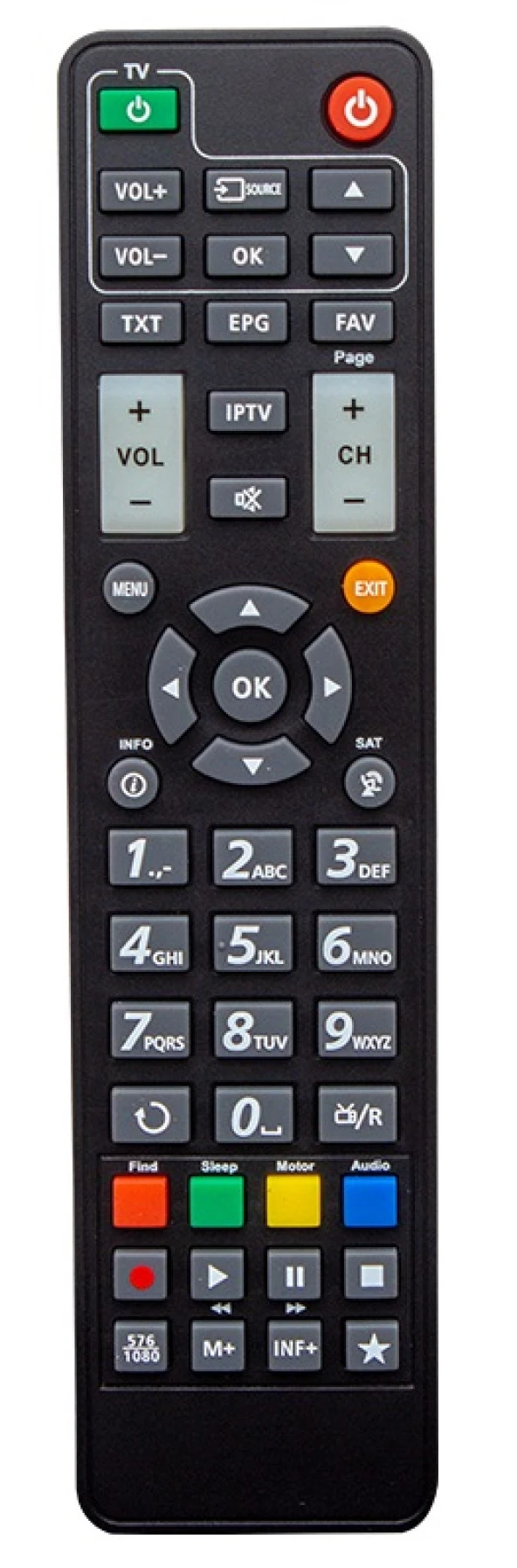 NEXT 2000HD(2023 HD)-KANKY HD-TANGO-PUNTO-BLACK PROGRAMLANABİLİR AKILLI KUMANDA ürün görseli 1