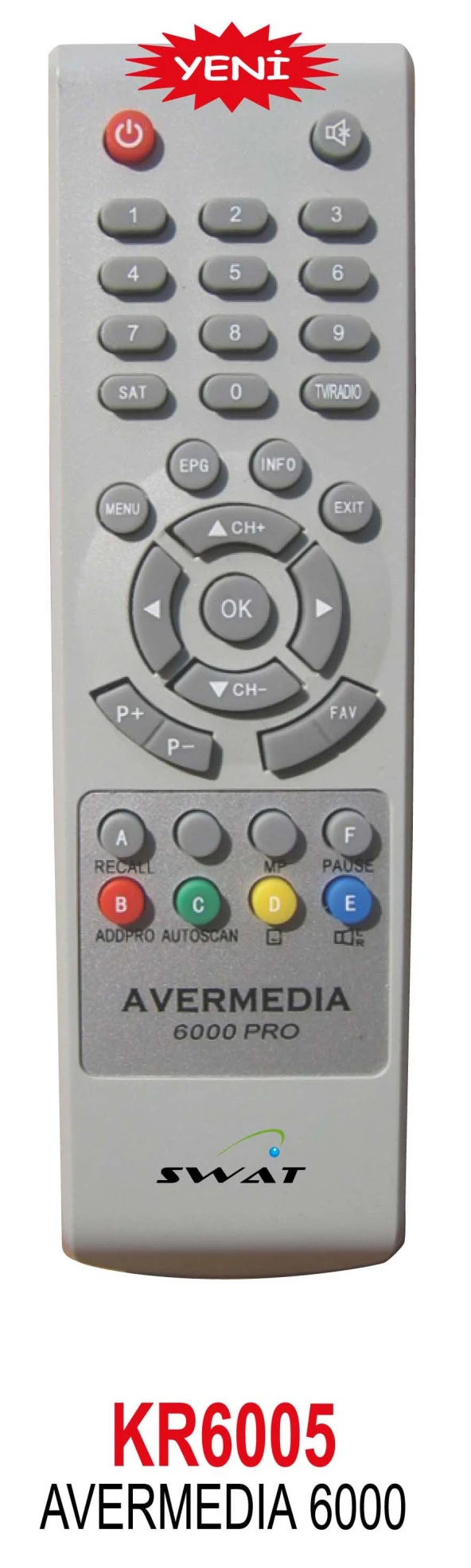 AVERMADİA 6000 UYDU KUMANDASI ürün görseli 1