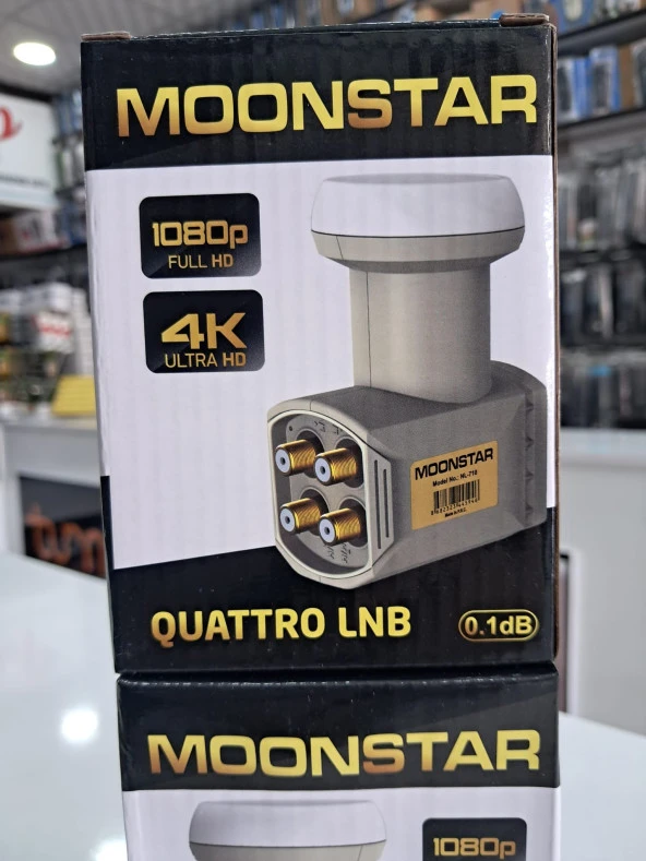 MOONSTAR Full HD Universal DÖRT Çıkışlı SANTRAL Lnb ürün görseli 1