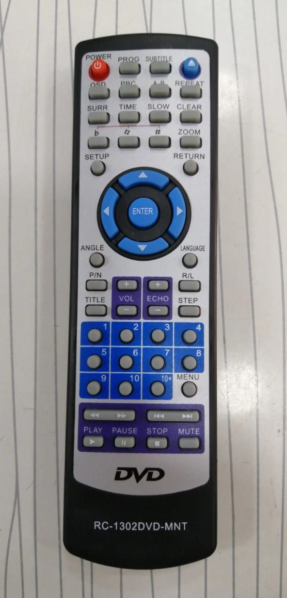 MİNTON KM-228 DVD KUMANDASI