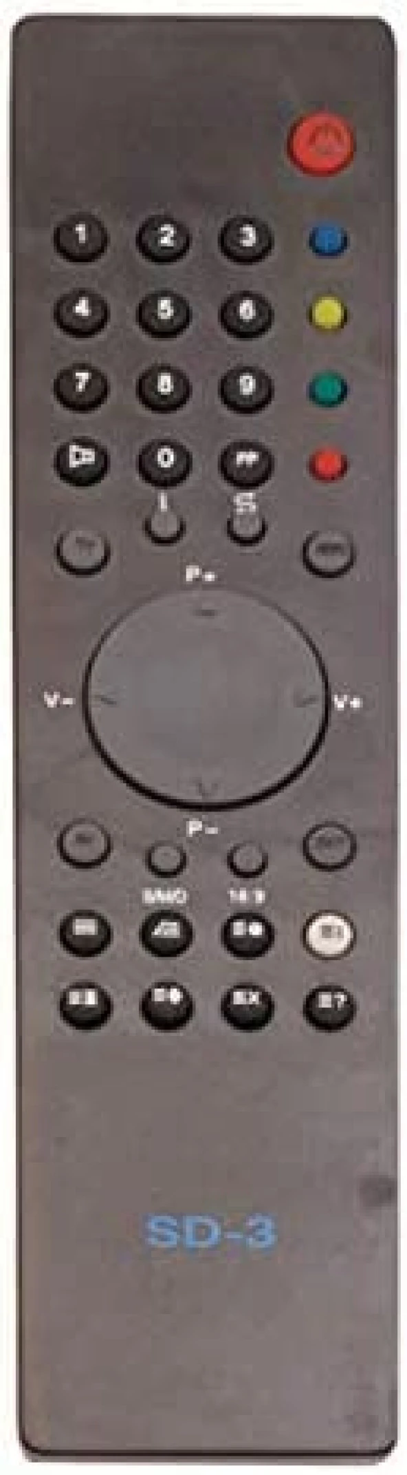 TELEFUNKEN-SIEMENS SD-03 TÜPLÜ TV KUMANDASI