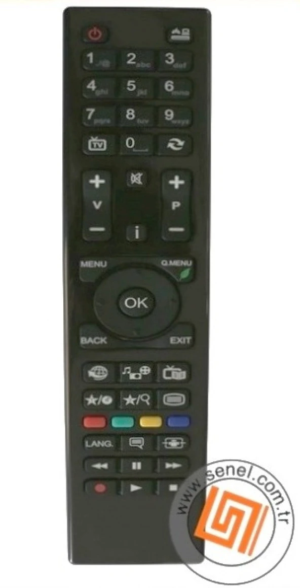 Turn Vestel Led Tv Kumandası
