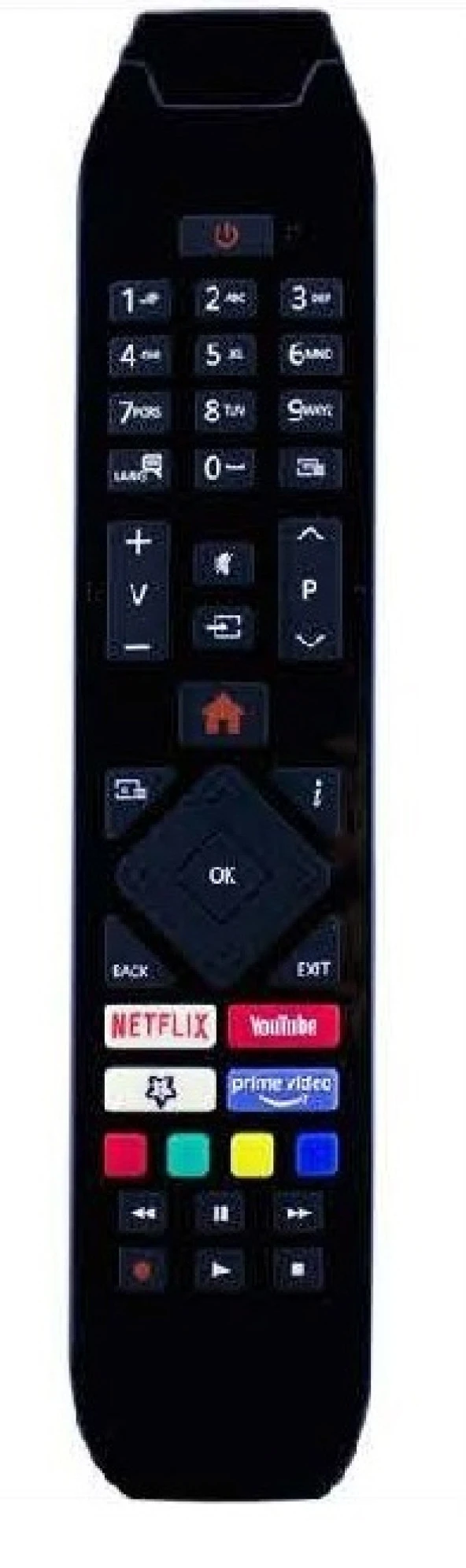 VESTEL RC A3 43141 NETFLIX-YOUTUBE-PRİME VİDEO TUŞLU LCD-LED TV KUMANDASI