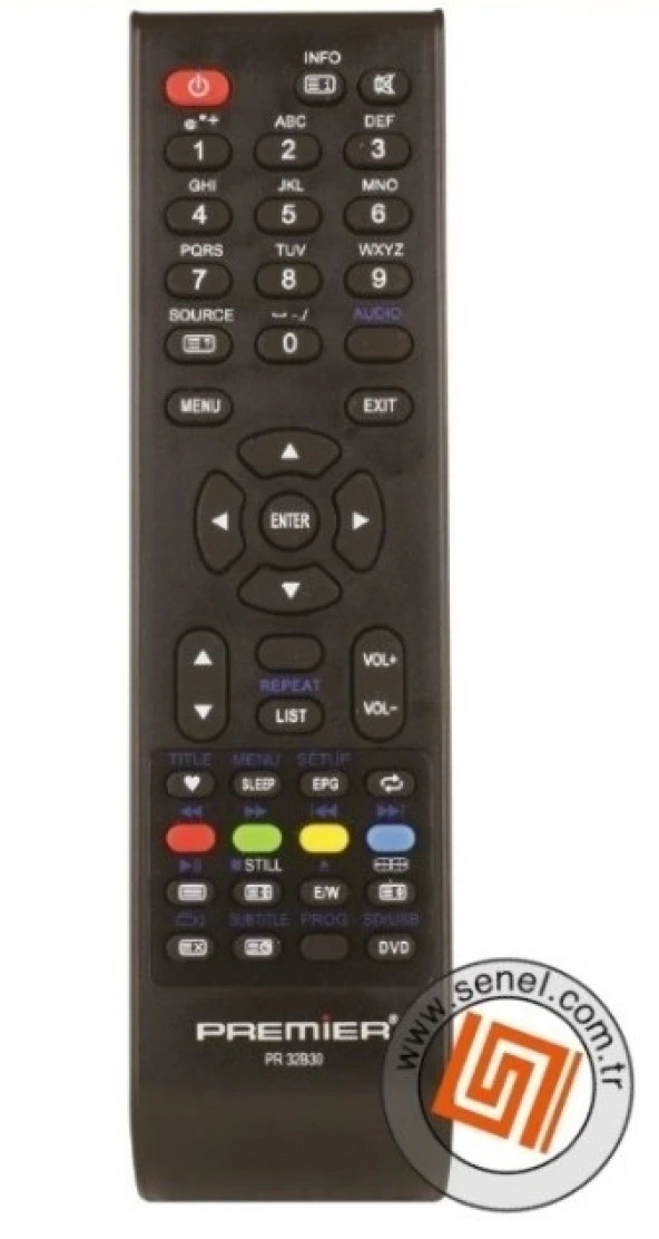 PREMIER 32B30 LCD LED TV KUMANDASI ürün görseli 1