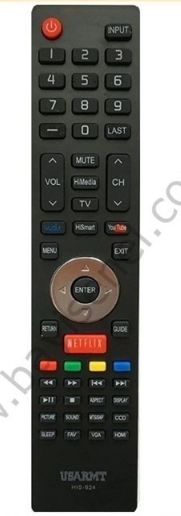 HİSENSE ÜNİVERSAL LCD UYDU KUMANDASI ürün görseli 1