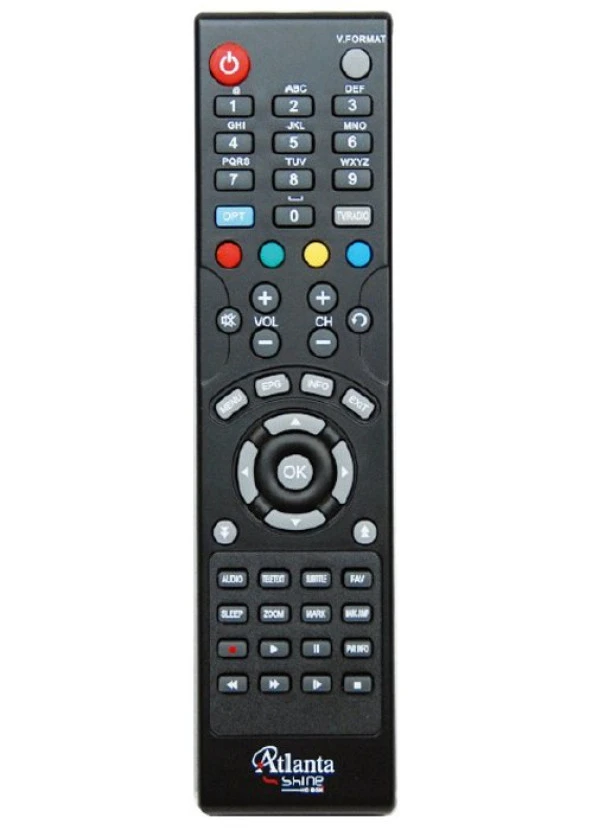 ATLANTA SHİNE HD UYDU KUMANDASI ürün görseli 1