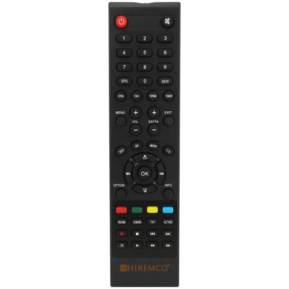 Hiremco Zapper HD2 Mnin Uydu Alıcı Kumandası 34211 ürün görseli 1