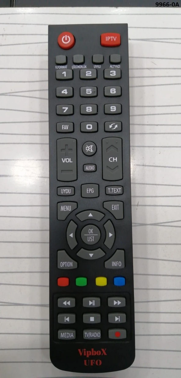 Hitech Korax Vipbox Ufo Uydu Kumandası ürün görseli 1