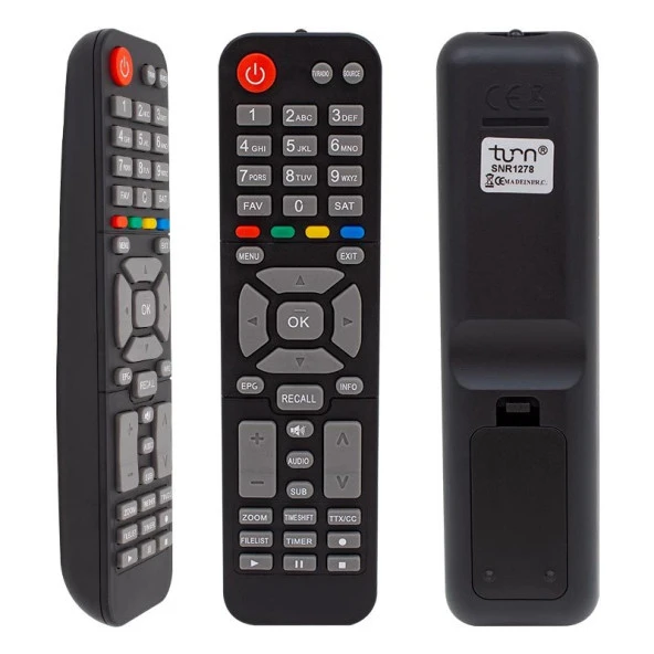 TECNOBOX TWIN HD *FOXSTAR TWİN HD UYDU KUMANDASI ürün görseli 1