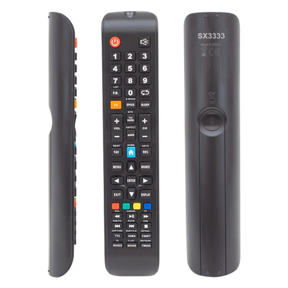 SKYTECH YENİ MODEL LCD-LED TV KUMANDA (33186 KALIP-TV TUŞU SARI) 308C