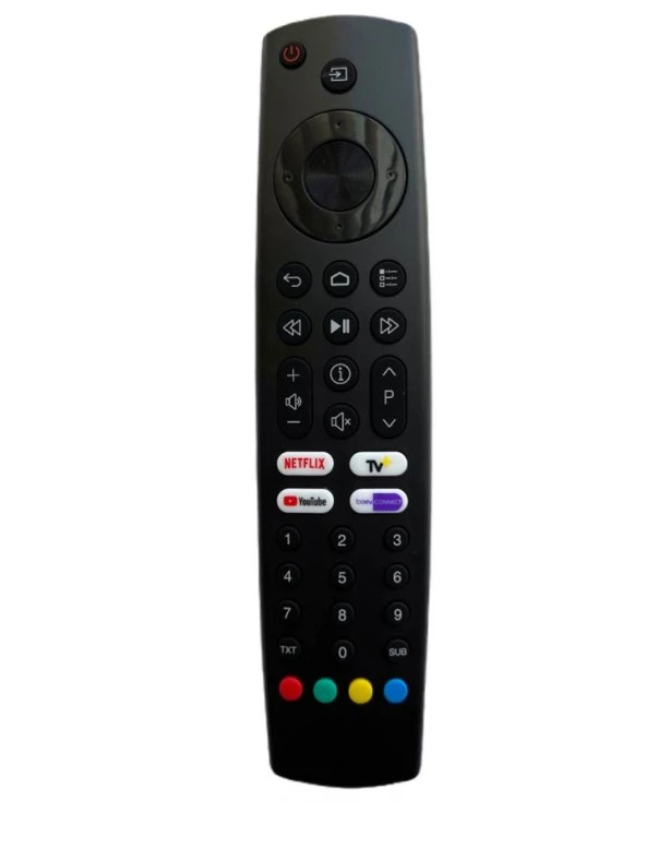 ARÇELİK*BEKO*GRUNDIG TS9187R RC4353902/01 NETFLIX-YOUTUBE-BEINCONNECT-TV+ TUŞLU LCD-LED TV KUMANDA YAZISIZ (TS91 ürün görseli 1