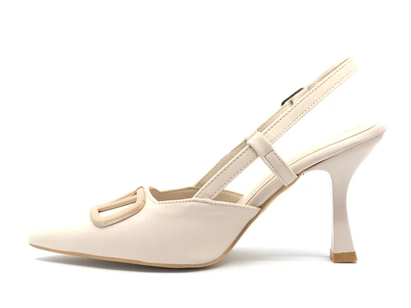 Feles Zara V Toka Kadın Topuklu Ayakkabı - Resim 7