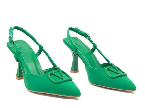 Feles Zara V Toka Kadın Topuklu Ayakkabı - Resim 8