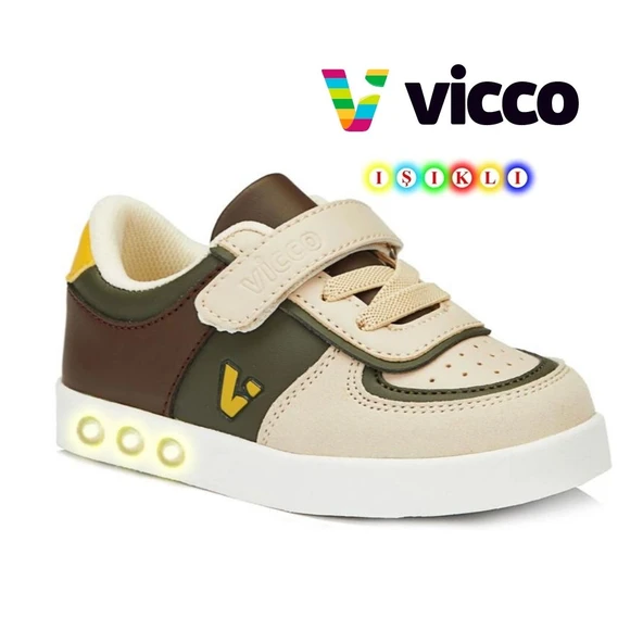 Vicco Sam Işıklı Ortopedik Çocuk Spor Ayakkabı - 4