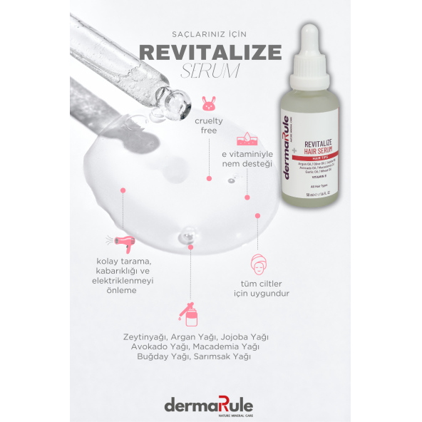 DERMARULE REVITALIZE HAIR SERUM - Resim 2