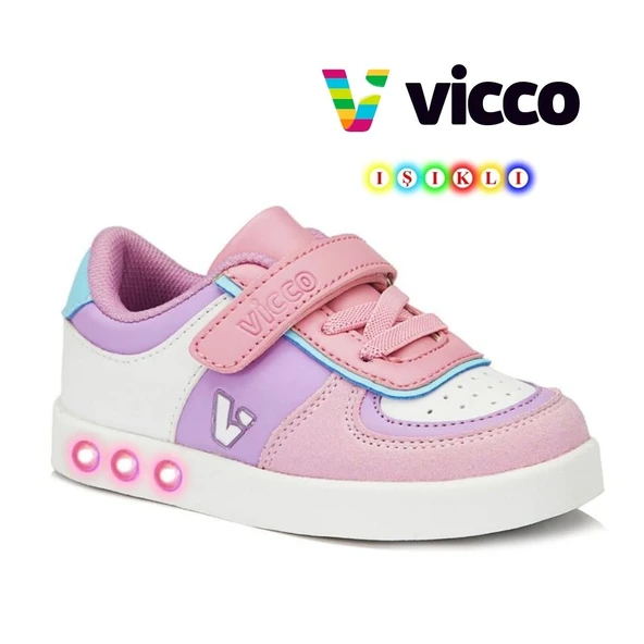 Vicco Sam Işıklı Ortopedik Çocuk Spor Ayakkabı - 3