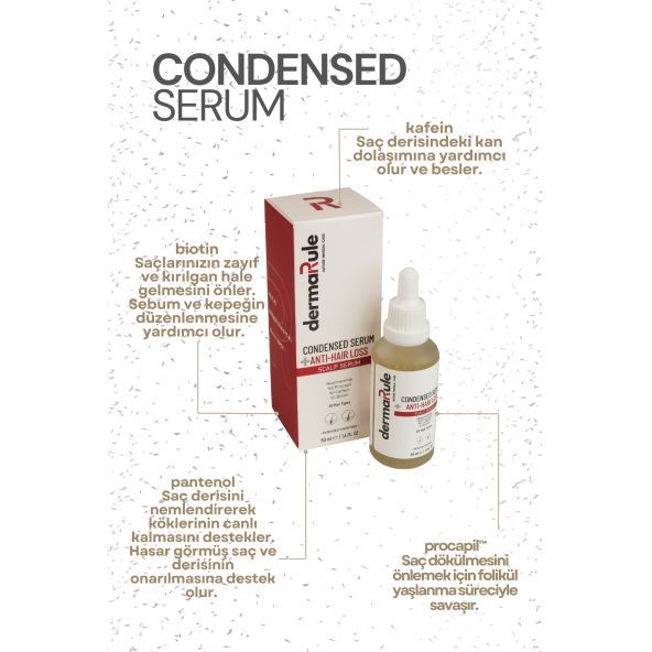 DERMARULE CONDENSED VE REVITALIZE SERUM - Resim 5