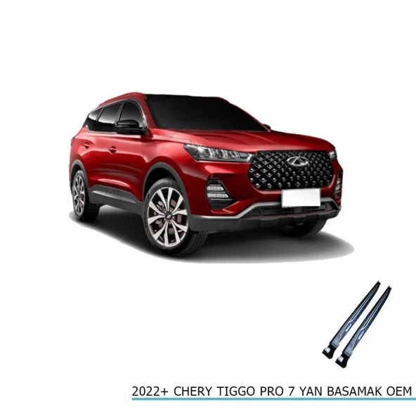 Cherry Tiggo 7 Pro Yan Basamak 2022+ Sonrası Uyumlu