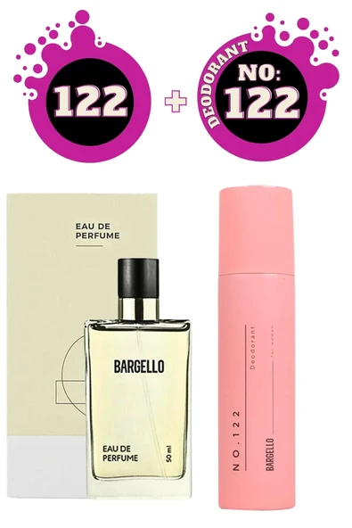 122 Edp Oriental 50 ml Kadın Parfüm + No:122 Deodorant 150 ml